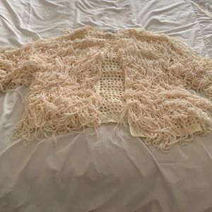 Forever 21 fringe cardigan